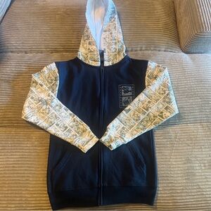 Universal Studios "Epic Adventures" Attractions Hoodie Jacket Youth/ Size Large